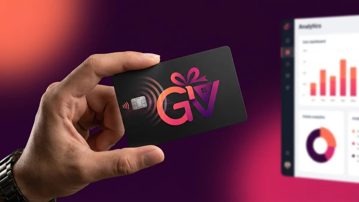 Merchant launching a branded rechargeable NFC gift card program with an operations dashboard